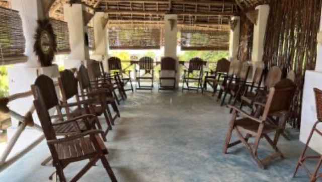 Spațiu de lucru la Ananda Villa Zanzibar